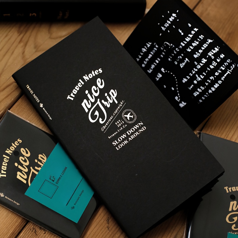 Travel Notebook Journal - دفتر ملاحظات للمسافرين من فروثينون، متين