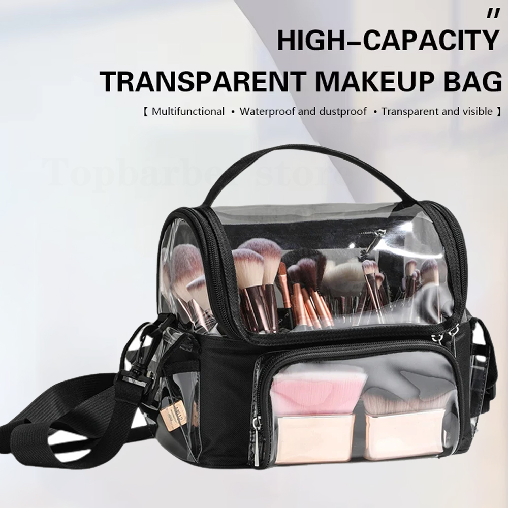 Travel Accessories Organizer Bag - حقيبة ظهر لحامل فرشاة المكياج، حقيبة