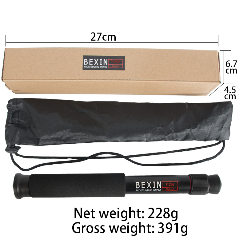 Travel Accessories Highpoint - حامل كاميرا ألومنيوم مرن BEXIN P256