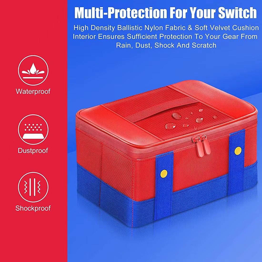 Travel Accessories In Store - حافظة تخزين متوافقة مع نينتندو سويتش