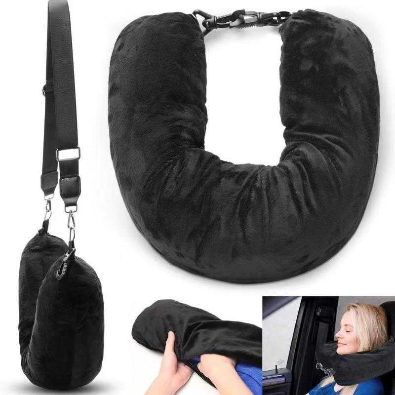 Travel Accessories Pillow - وسادة رقبة للسفر مع حقيبة تخزين