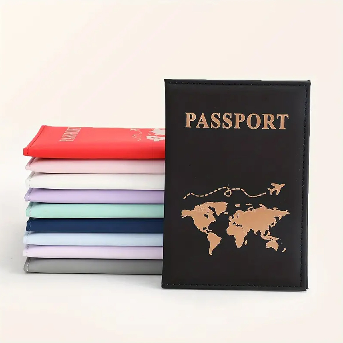 Travel Accessories In Store - حافظة جواز سفر بنمط خريطة العالم،