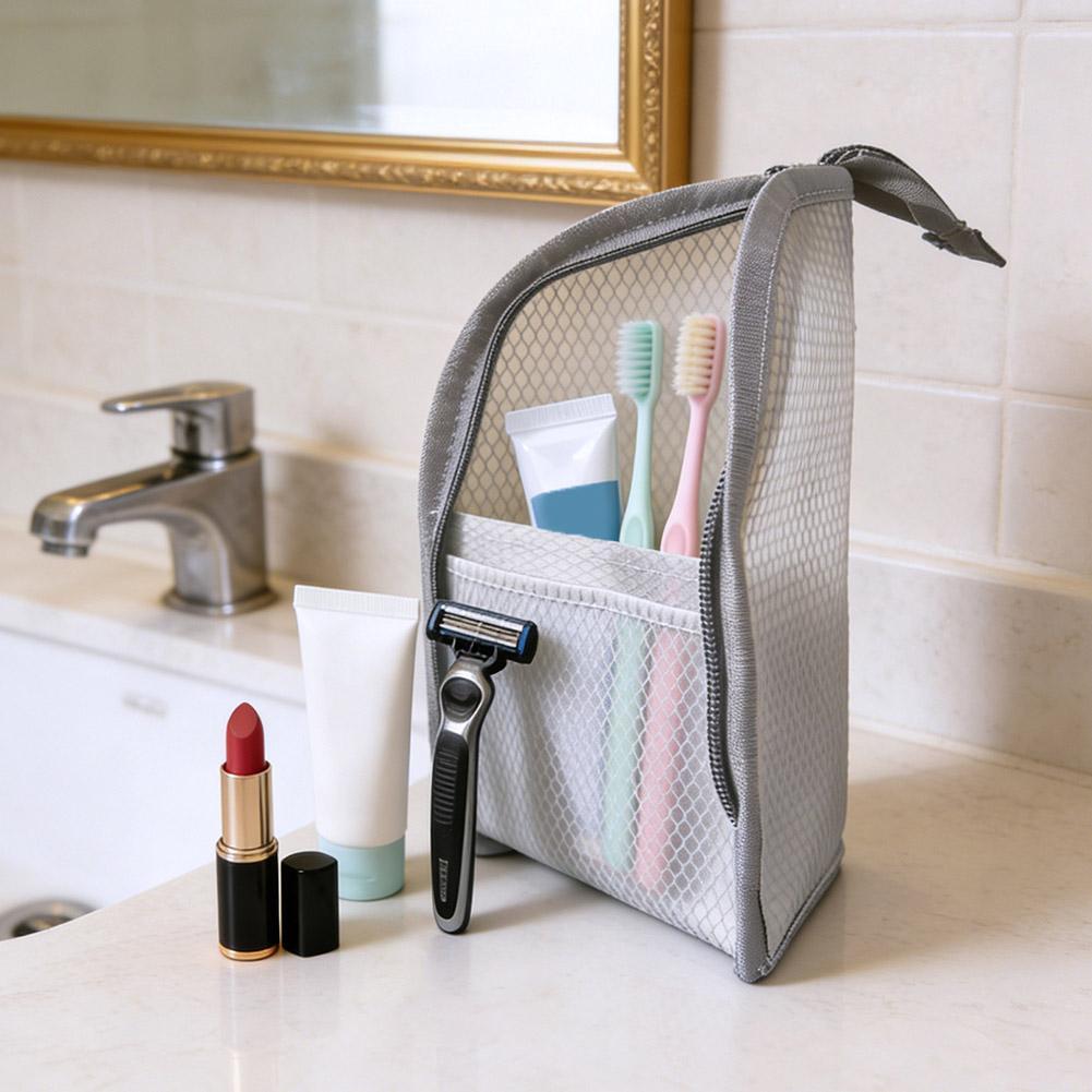 Travel Accessories Organizer Bag - حقيبة مستلزمات السفر الشبكية المحمولة، منظم