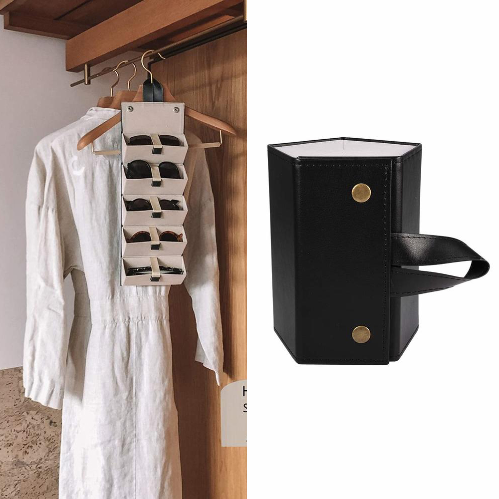 Travel Accessories Ideas - تخزين النظارات، حامل النظارات، حقيبة سفر،