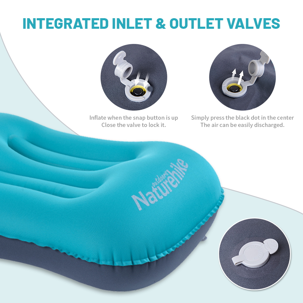 Naturehike نفخ الوسائد خفيفة ا - مراجعة Travel Accessories Pillow وسعره