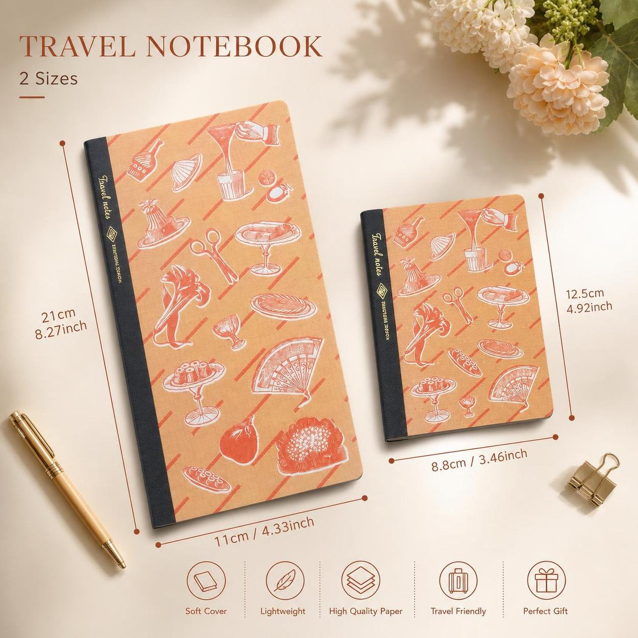 دفتر ملاحظات للمسافرين بتصميم  - مراجعة Travel Notebook Journal وسعره