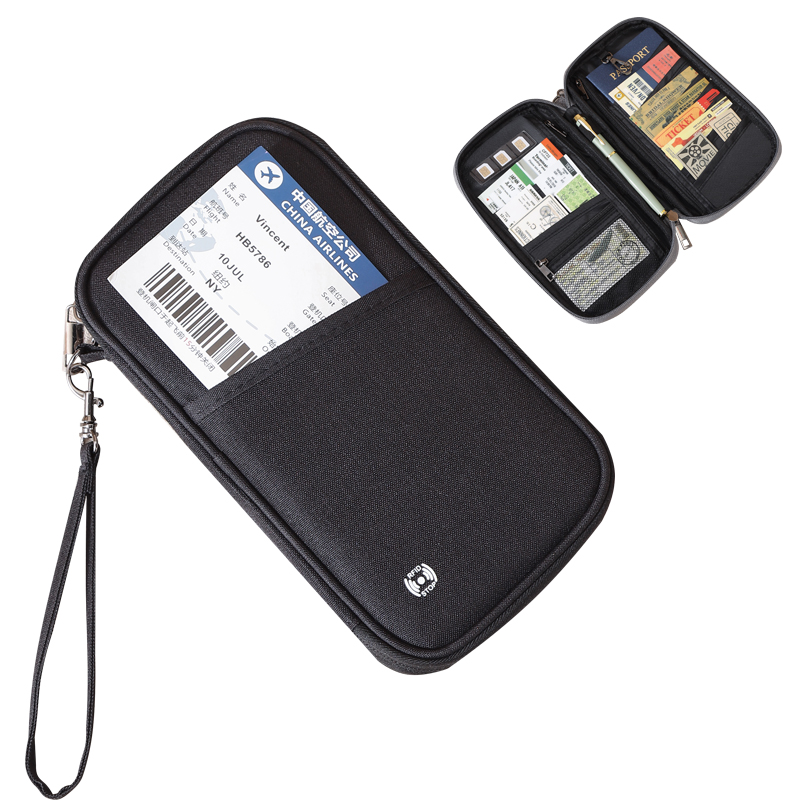محفظة جواز السفر Rfid، حقيبة ح - مراجعة Travel Accessories Organizer Case وسعره