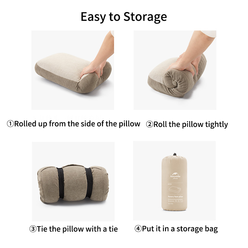 Naturehike-وسادة نوم خفيفة الو - مراجعة Travel Accessories Pillow وسعره