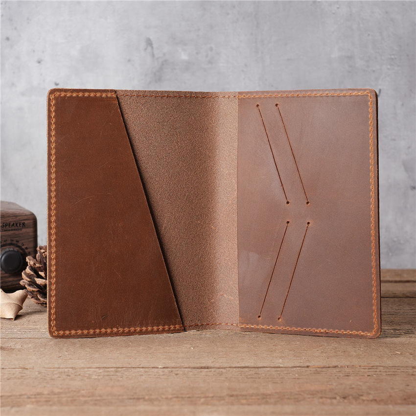 حقيبة جواز سفر جلدية للرجال، ح - مراجعة Travel Accessories Overseas وسعره