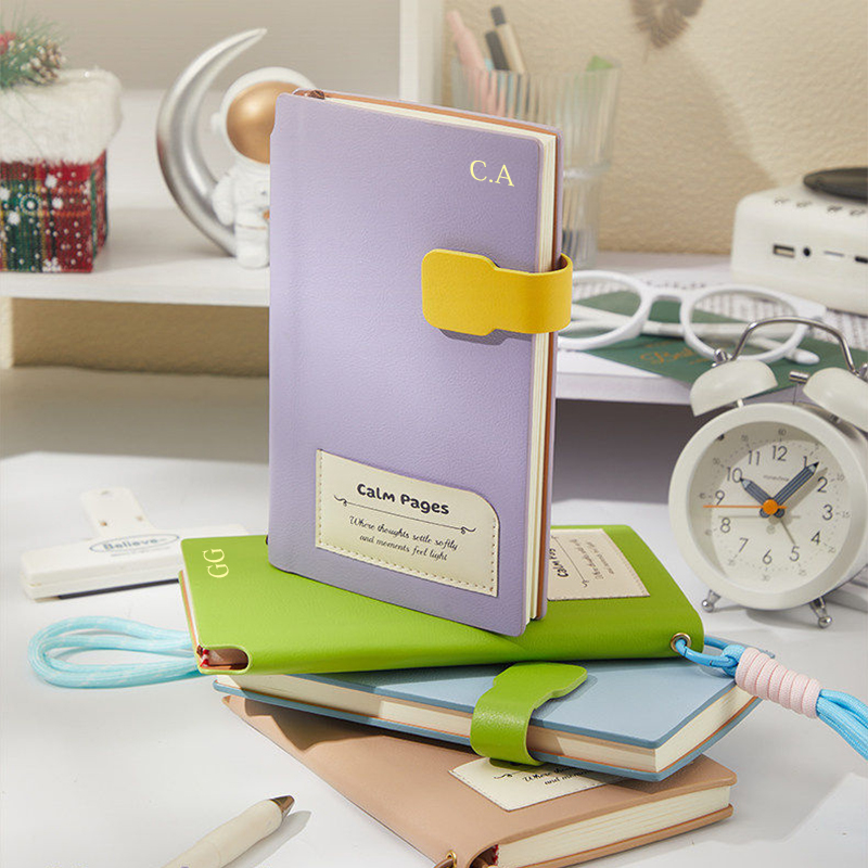 دفتر يوميات أنيق مخصص مع حزام  - مراجعة Travel Notebook Journal وسعره
