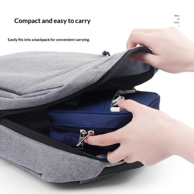 حقيبة منظم كابلات محمولة مقاوم - مراجعة Travel Accessories Organizer Bag وسعره
