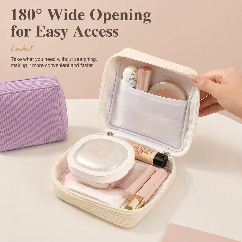 حقيبة كبيرة السعة لحفظ الفوط ا - مراجعة Travel Accessories Organizer Bag وسعره