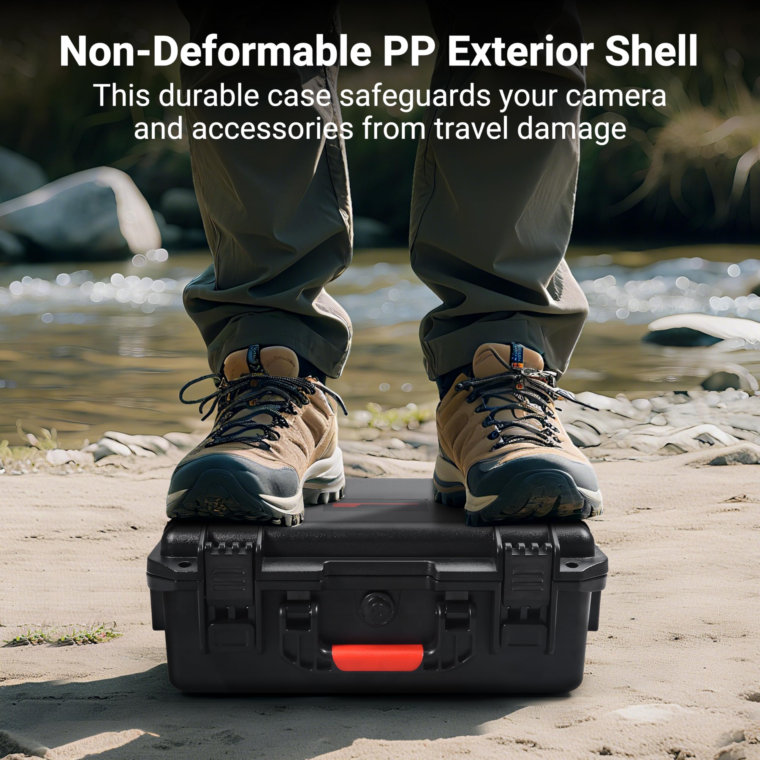 حقيبة سفر كبيرة مقاومة للماء ل - مراجعة Travel Accessories Organizer Case وسعره
