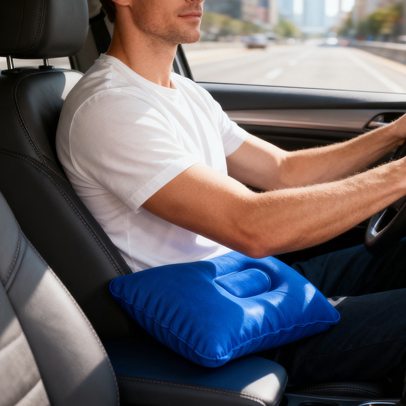 قطعتان من وسائد السفر القابلة  - مراجعة Travel Accessories Pillow وسعره