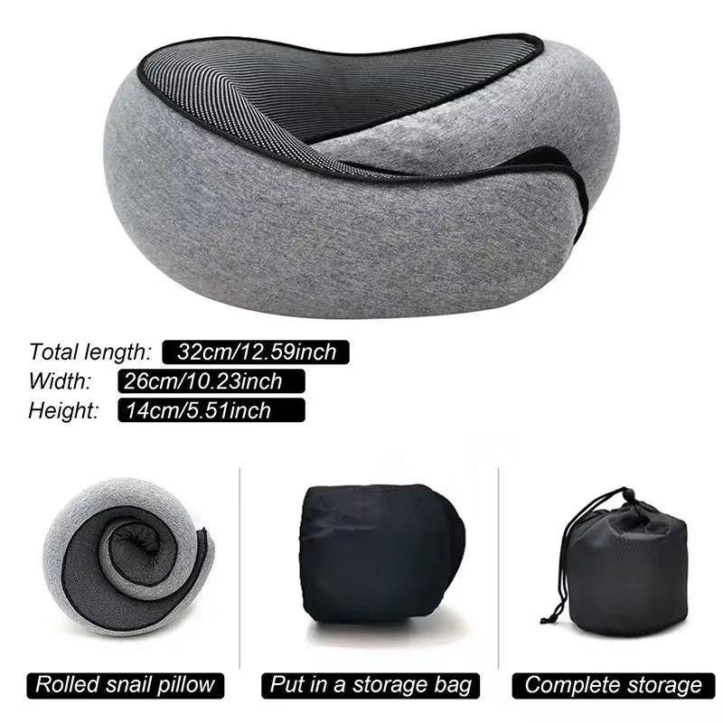 وسادة الرقبة رغوة الذاكرة المح - مراجعة Travel Accessories Pillow وسعره