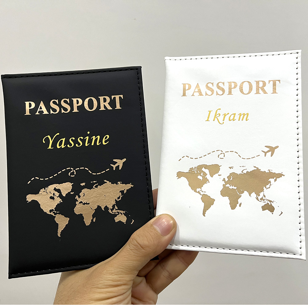 غطاء جواز سفر الطائرة المخصص ا - مراجعة Quality Travel Accessories وسعره