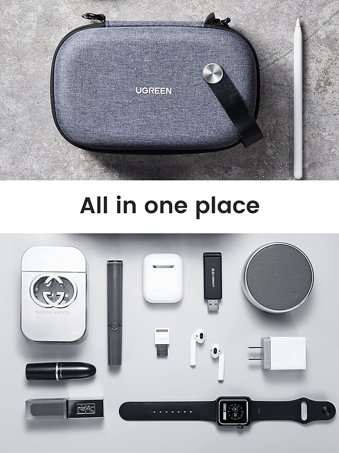 UGREEN Electronics Travel Orga - مراجعة Travel Accessories Organizer Case وسعره
