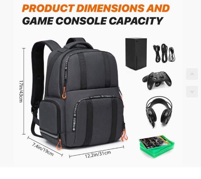 حقيبة ظهر للرجال متوافقة مع وح - مراجعة Travel Bag Xbox Series S وسعره