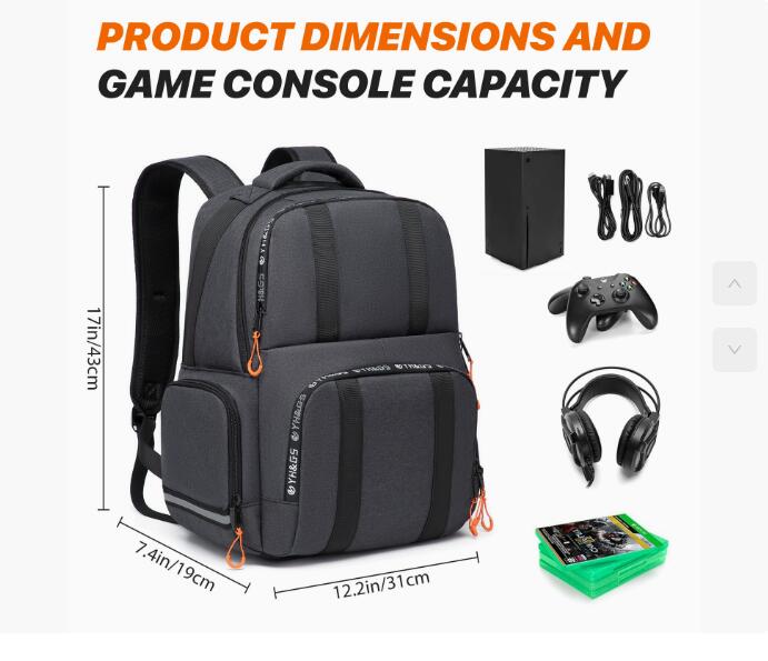 حقيبة ظهر للرجال متوافقة مع وح - مراجعة Travel Bag Xbox Series S وسعره