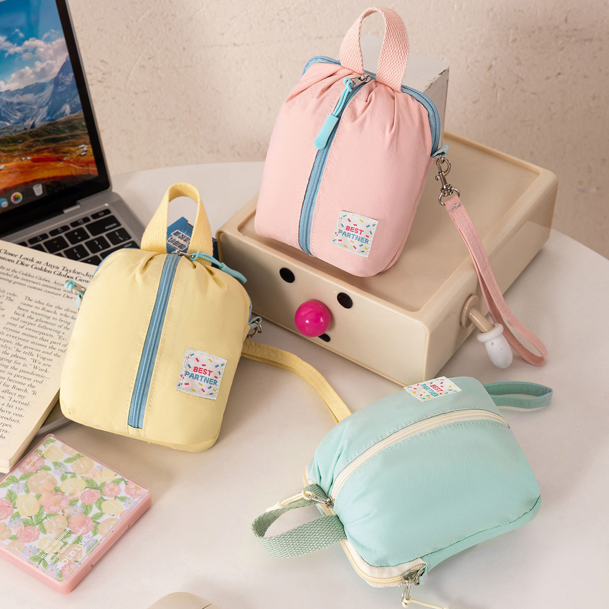 حقيبة تخزين صغيرة ومحمولة للمل - مراجعة Travel Accessories Organizer Bag وسعره