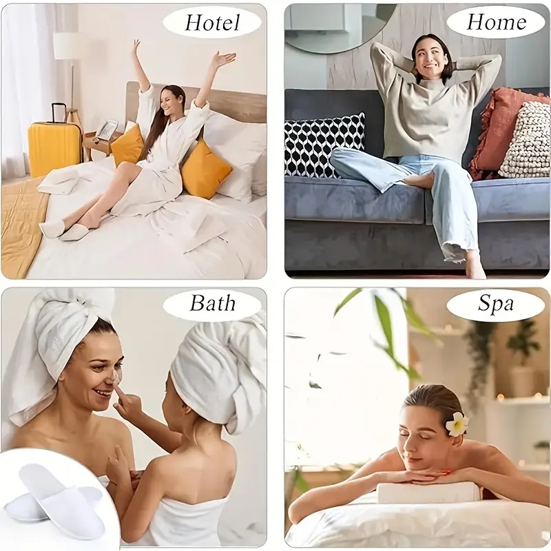 20/50 قطعة من شباشب الفنادق وا - مراجعة Quality Travel Accessories وسعره