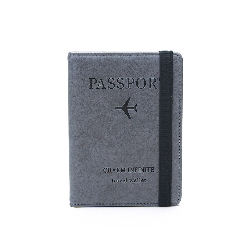 شريط مطاطي غطاء جواز سفر جلدي  - مراجعة Travel Accessories Organizer Case وسعره