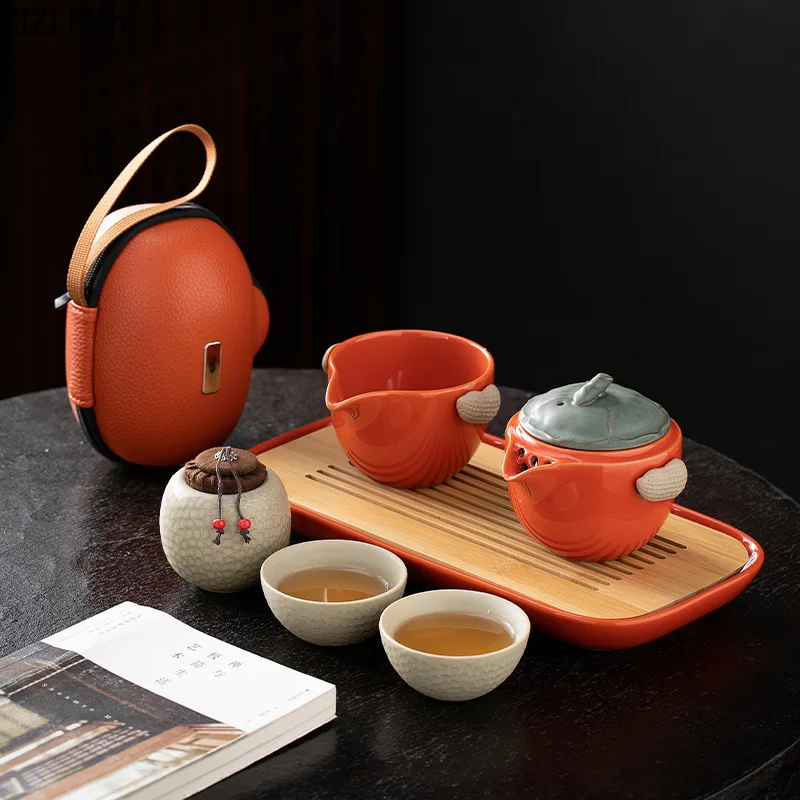 طقم شاي للسفر والاستخدام الخار - مراجعة Travel Accessories Gift Set وسعره