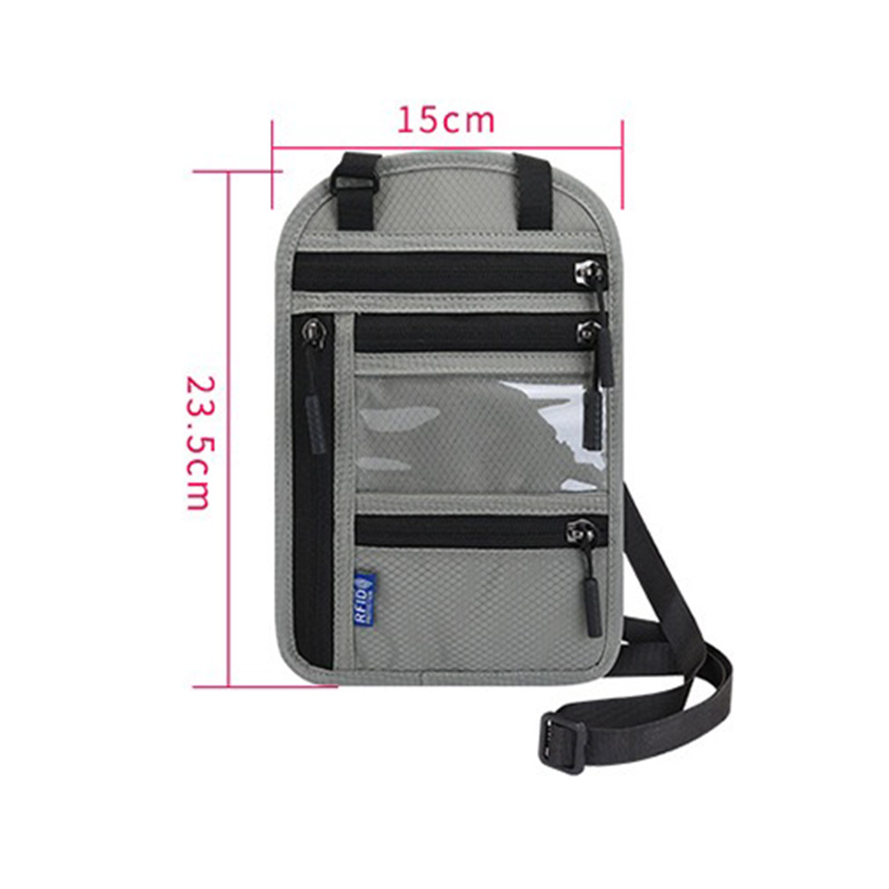 حقيبة عنق للسفر الخارجي مزودة  - مراجعة Travel Accessories Overseas وسعره