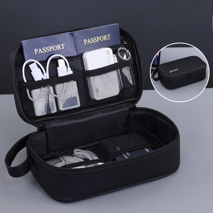 حقيبة تخزين رقمية خفيفة الوزن  - مراجعة Travel Accessories Organizer Bag وسعره
