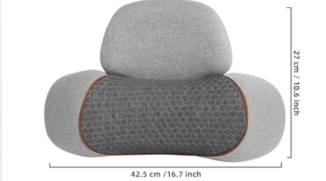 وسادة تدليك محمولة على شكل حرف - مراجعة Travel Accessories Pillow وسعره