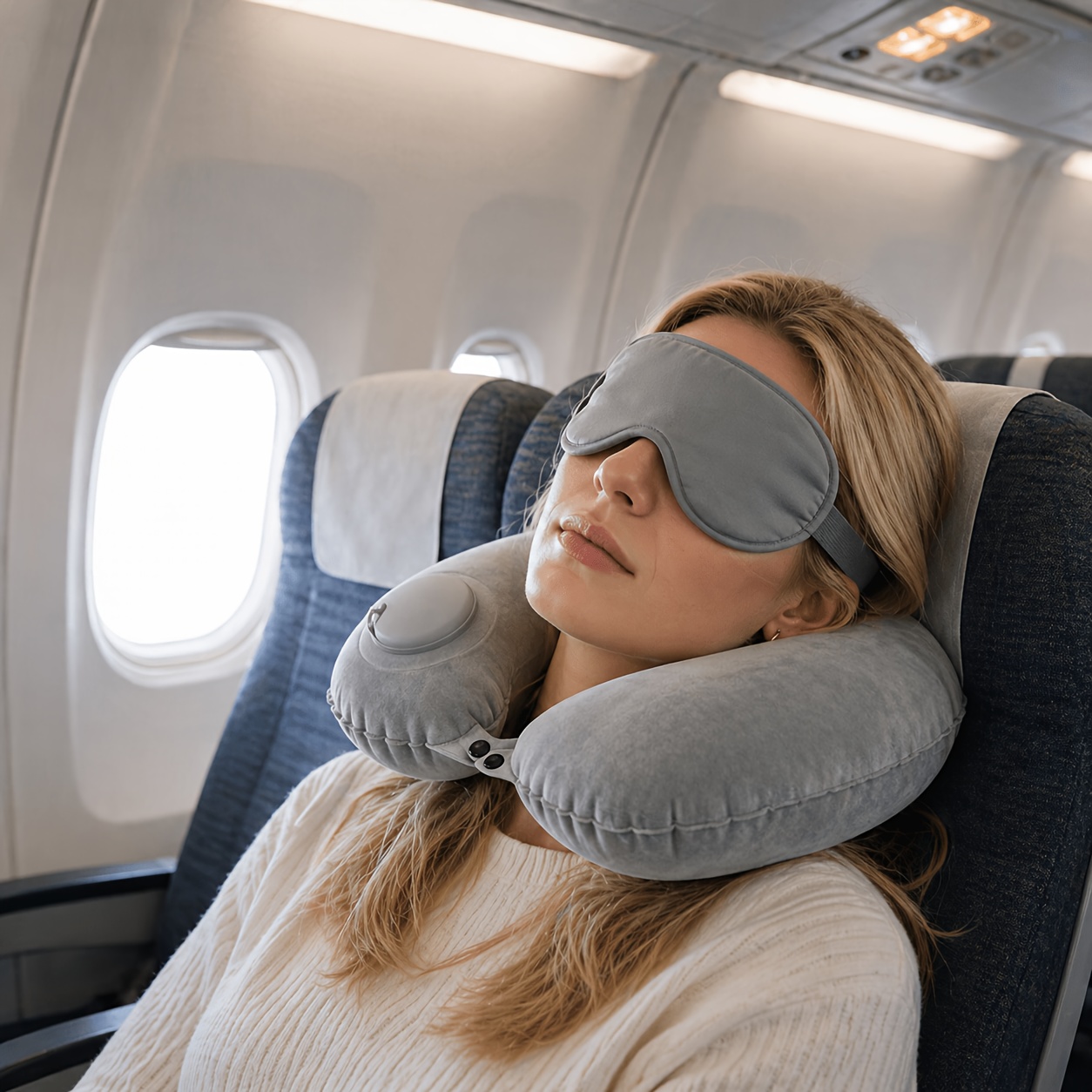 وسادة رقبة قابلة للنفخ للسفر م - مراجعة Travel Accessories Pillow وسعره