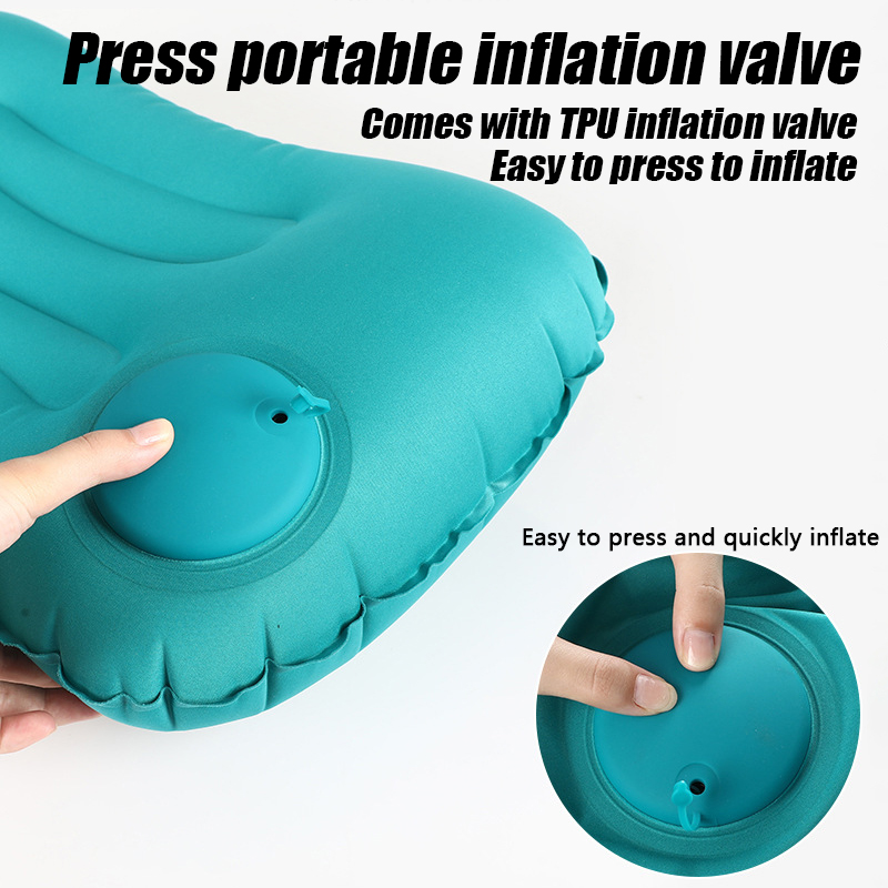 وسادة قابلة للنفخ للتخييم، خفي - مراجعة Travel Accessories Pillow وسعره