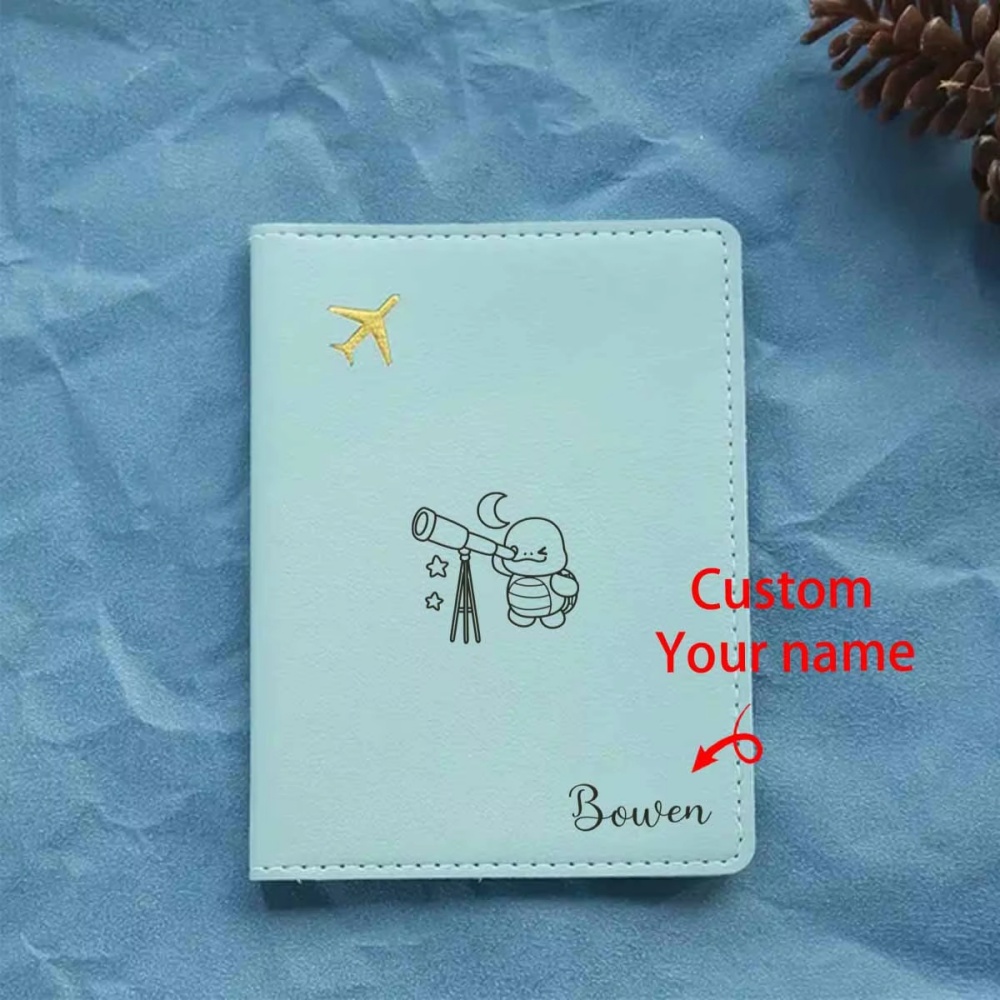 غلاف جواز سفر مخصص بالاسم، حاف - مراجعة Quality Travel Accessories وسعره