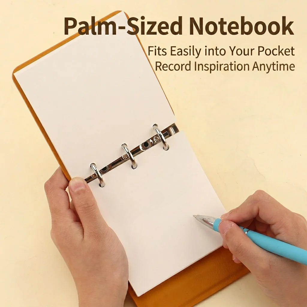 دفتر ملاحظات محمول أنيق بحجم ا - مراجعة Travel Notebook Journal وسعره