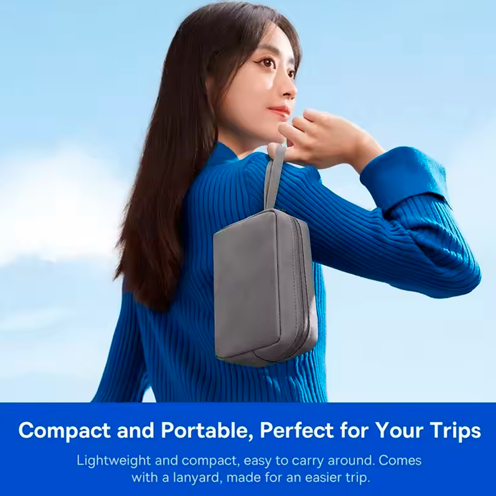 حقيبة محمولة مقاومة للماء لتخز - مراجعة Travel Accessories Organizer Bag وسعره