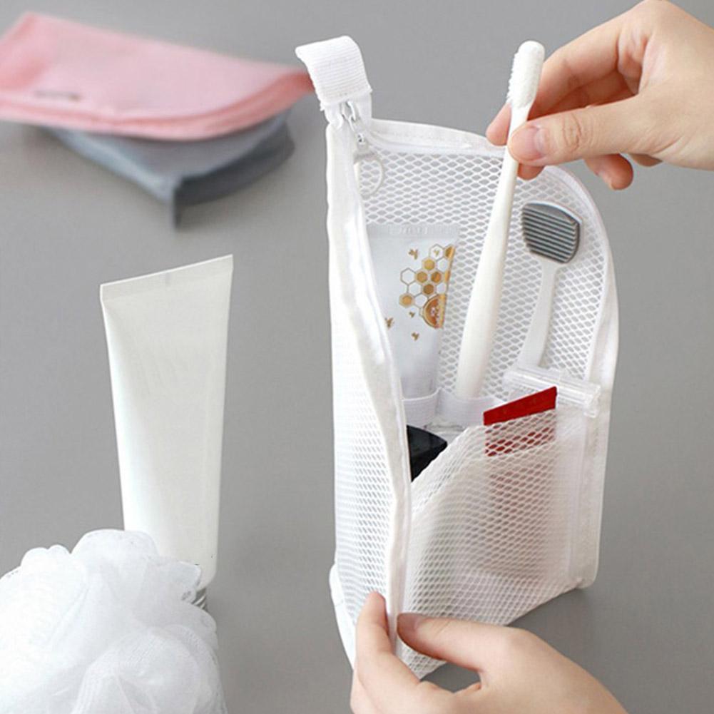 حقيبة مستلزمات السفر الشبكية ا - مراجعة Travel Accessories Organizer Bag وسعره