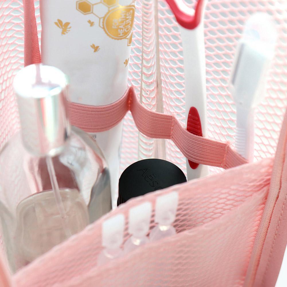 حقيبة مستلزمات السفر الشبكية ا - مراجعة Travel Accessories Organizer Bag وسعره